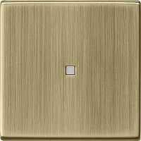 Лицевая панель Gira ClassiX для 1-кл. выключателя с подсветкой бронза картинка